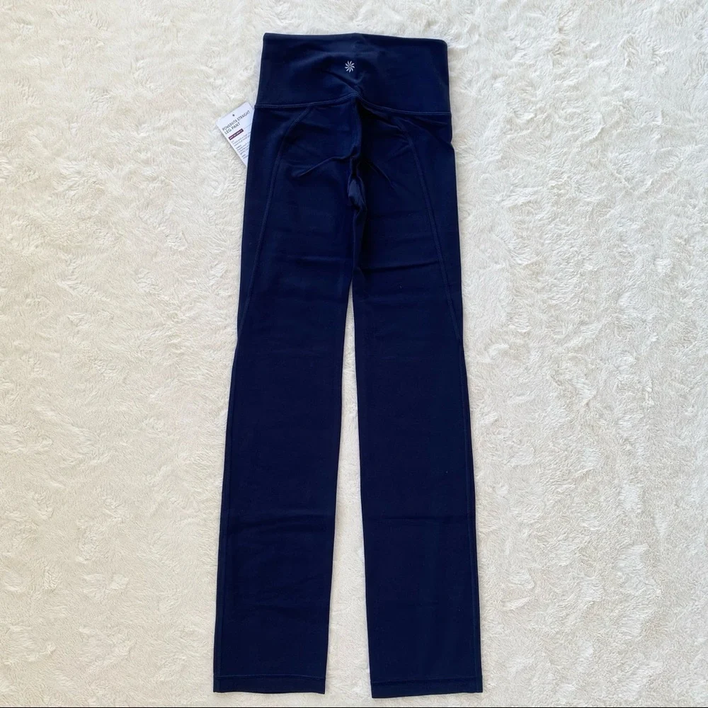 Athleta powervita straight leg high rise yoga pant - Picture 7 of 11